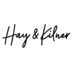 Logo reading Hay and Kilner in handwritten style text on a light background.